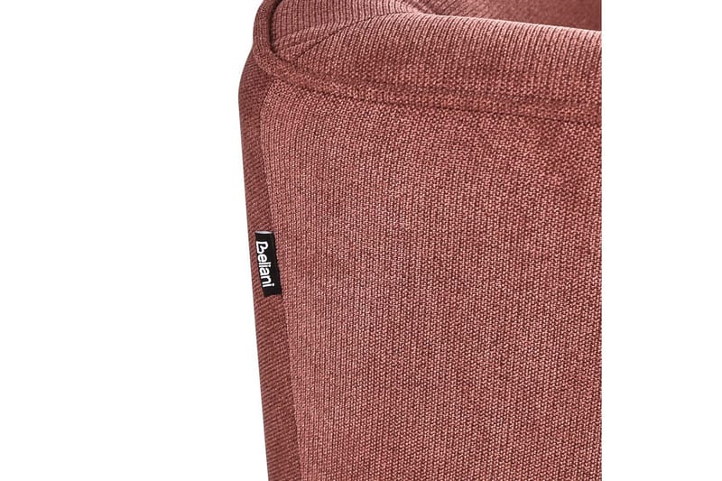 2-sitssoffa Beliani Hobro Brun, Svart NO_BRAND Pink - Rosa - Møbler - Sofaer - 2 seter sofa