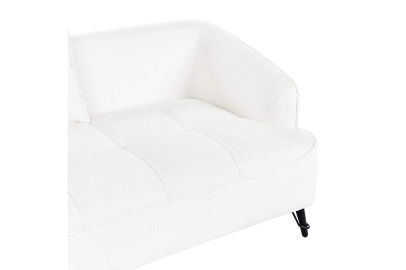 2-sitssoffa Beliani Hobro Brun, Svart White||Black - Møbler - Sofaer - 2 seter sofa