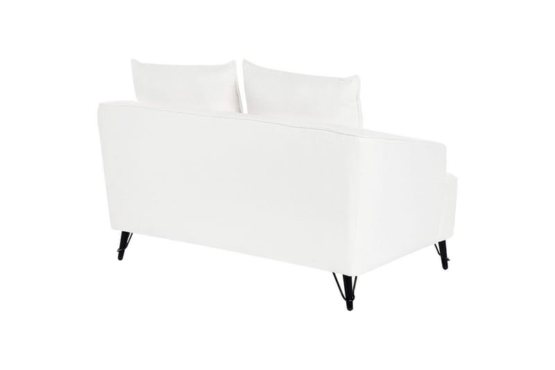 2-sitssoffa Beliani Hobro Brun, Svart White||Black - Møbler - Sofaer - 2 seter sofa