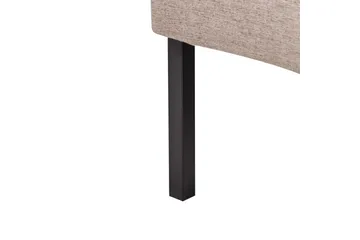 2-sitssoffa Beliani Lahti Beige, svart Brown||Black - Møbler - Sofaer - 2 seter sofa