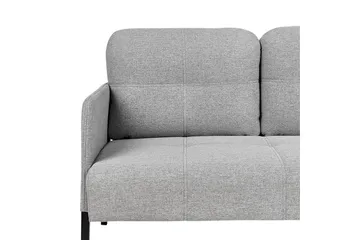 2-sitssoffa Beliani Lahti Beige, svart Light grey||Black - Møbler - Sofaer - 2 seter sofa