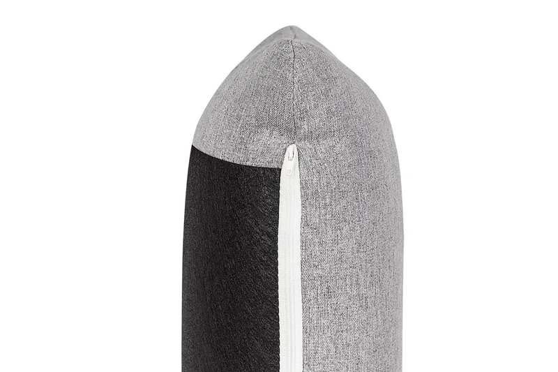 2-sitssoffa Beliani Lahti Beige, svart Light grey||Black - Møbler - Sofaer - 2 seter sofa