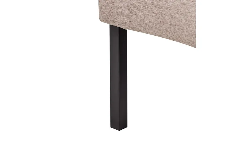 2-sitssoffa Beliani Lahti Beige, svart NO_BRAND Brown||Black - Møbler - Sofaer - 2 seter sofa