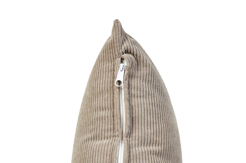 2-sitssoffa Beliani Lemvig Beige NO_BRAND Taupe - Møbler - Sofaer - Modulsofaer - Komplett modulsofa