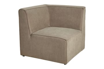 2-sitssoffa Beliani Lemvig Beige Taupe - Møbler - Sofaer - Modulsofaer - Komplett modulsofa
