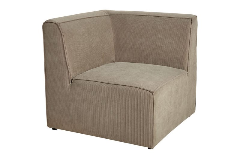 2-sitssoffa Beliani Lemvig Beige Taupe - Møbler - Sofaer - Modulsofaer - Komplett modulsofa