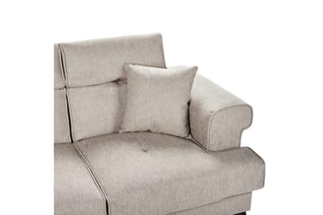 2-sitssoffa Beliani Skive Beige NO_BRAND Beige - Møbler - Sofaer - 2 seter sofa