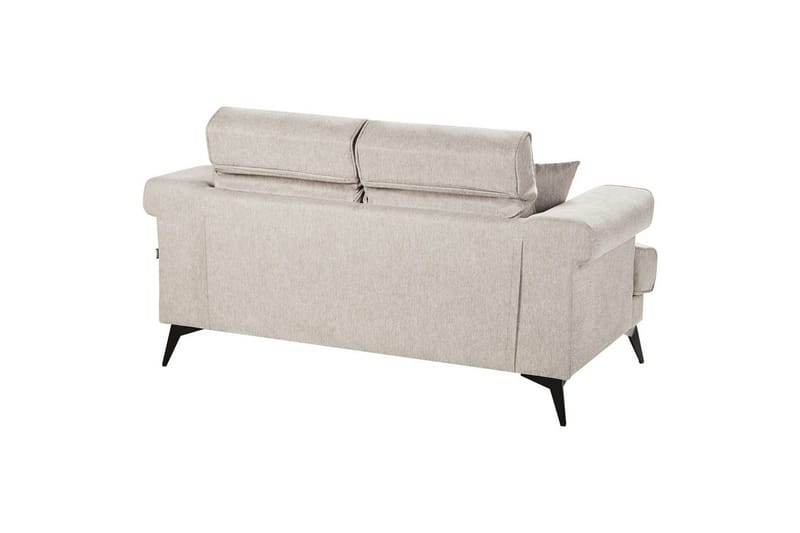 2-sitssoffa Beliani Skive Beige NO_BRAND Beige - Møbler - Sofaer - 2 seter sofa