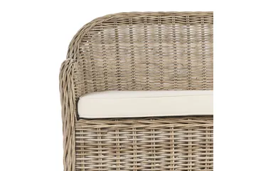 2-sitssoffa Beliani Susua Nature - Hagemøbler & utemiljø - Utesofa - Hagesofa & hagebenk