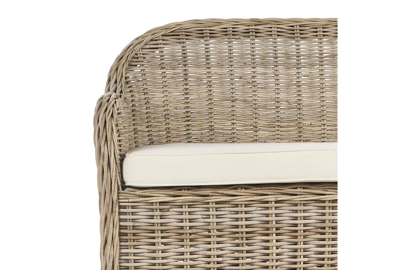 2-sitssoffa Beliani Susua Nature - Hagemøbler & utemiljø - Utesofa - Hagesofa & hagebenk