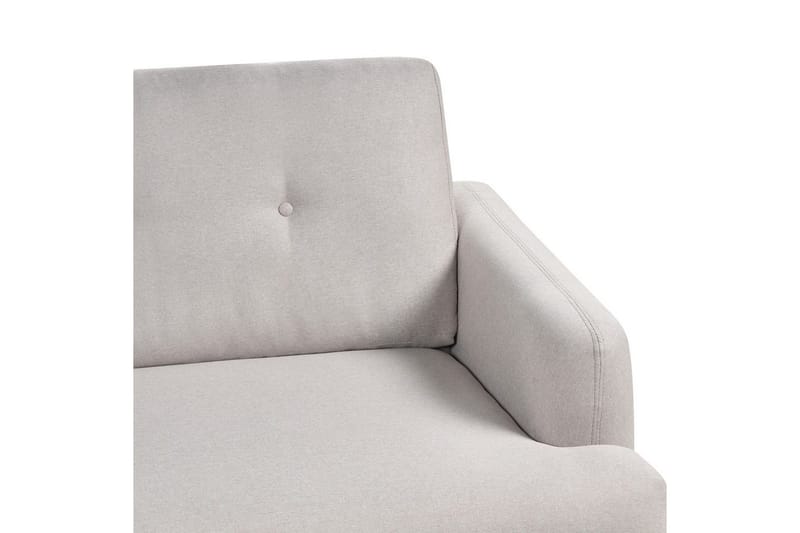 2-sitssoffa Beliani Tuve Beige, ljust trä, Bouclé Beige||Light colored wood VALUE_MISSING_2 - Møbler - Sofaer - 2 seter sofa