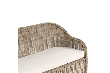 2.5-sitssoffa Beliani Susua NO_BRAND Nature||White - Møbler - Sofaer - Sofagrupper