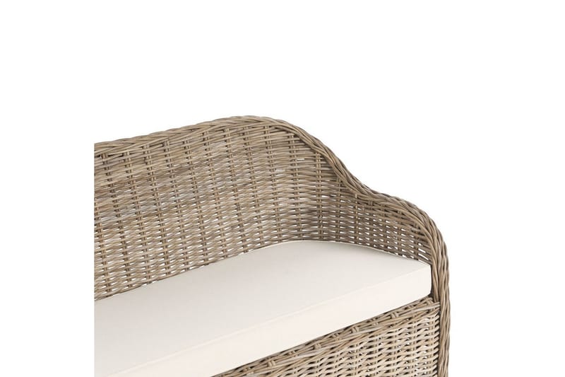 2.5-sitssoffa Beliani Susua NO_BRAND Nature||White - Møbler - Sofaer - Sofagrupper