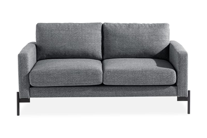 2-seter Sofa Ljuvlig - Mørkegrå - 3 seter sofa