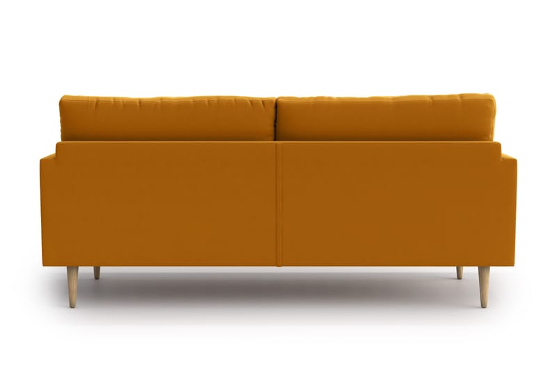 3-seter Sofa Alory - Gul - 3 seter sofa