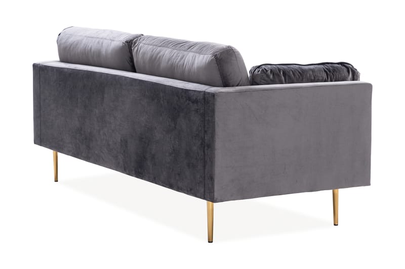 3-seter Sofa Bloom - Grå - 3 seter sofa