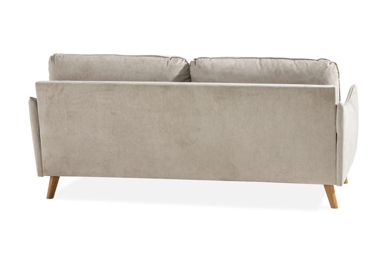 3-seter Sofa Colt Lyx - Beige/Eik - 3 seter sofa