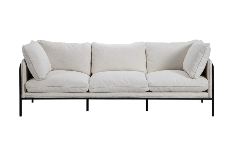 3-seter Sofa Harcourt - Hvit - 3 seter sofa