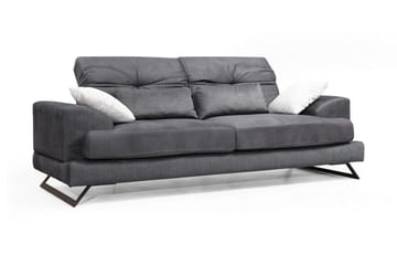 3-Seter Sofa Kahr - Svart - Møbler - Sofaer - 3 seter sofa