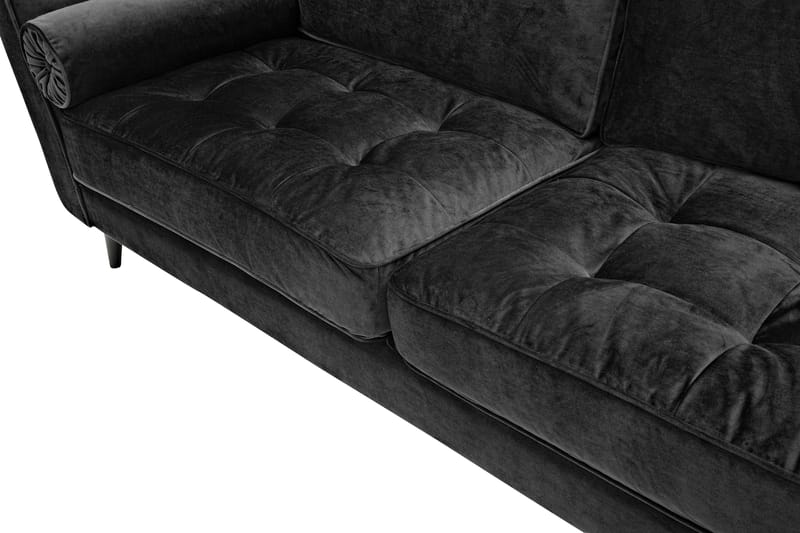 3-seter Sofa Yusra - Grå - 3 seter sofa