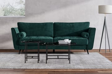3-seter Sofa Yusra - Grønn - Møbler - Sofaer - 3 seter sofa