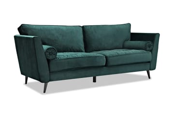 3-seter Sofa Yusra - Grønn - Møbler - Sofaer - 3 seter sofa