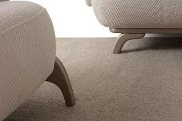 3-seters sofa Atelier Del Sofa Bonjo Silver (246 x 81 x 97 cm) Beige - Beige - Møbler - Sofaer - 3 seter sofa