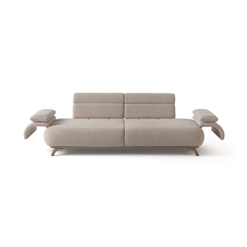 3-seters sofa Atelier Del Sofa Bonjo Silver (246 x 81 x 97 cm) Beige - Beige - Møbler - Sofaer - 3 seter sofa
