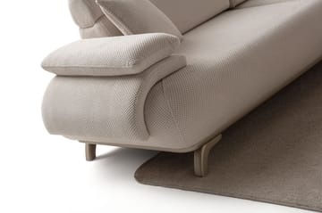 3-seters sofa Atelier Del Sofa Bonjo Silver (246 x 81 x 97 cm) Beige - Beige - Møbler - Sofaer - 3 seter sofa