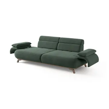 3-seters sofa Atelier Del Sofa Bonjo Silver (246 x 81 x 97 cm) Grønn - Grønn - Møbler - Sofaer - 3 seter sofa