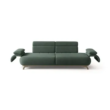 3-seters sofa Atelier Del Sofa Bonjo Silver (246 x 81 x 97 cm) Grønn - Grønn - Møbler - Sofaer - 3 seter sofa