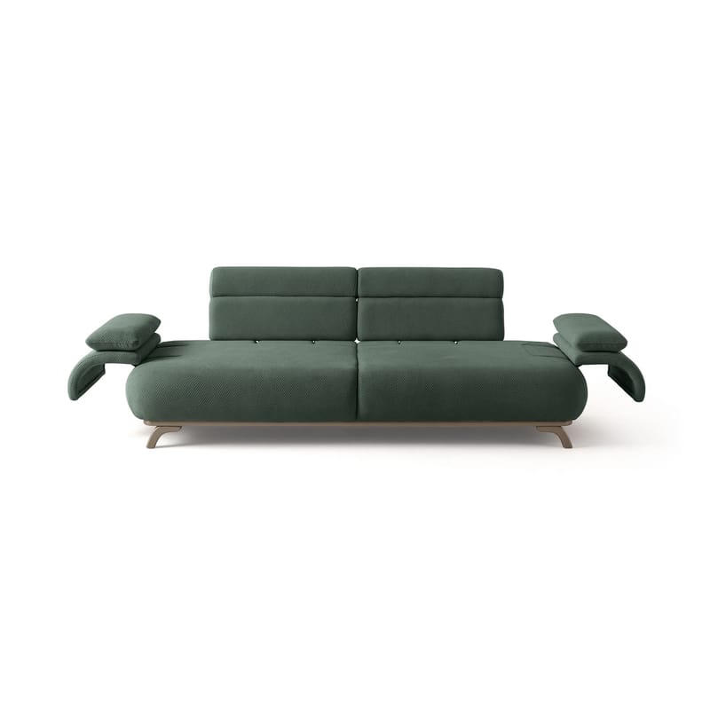 3-seters sofa Atelier Del Sofa Bonjo Silver (246 x 81 x 97 cm) Grønn - Grønn - Møbler - Sofaer - 3 seter sofa