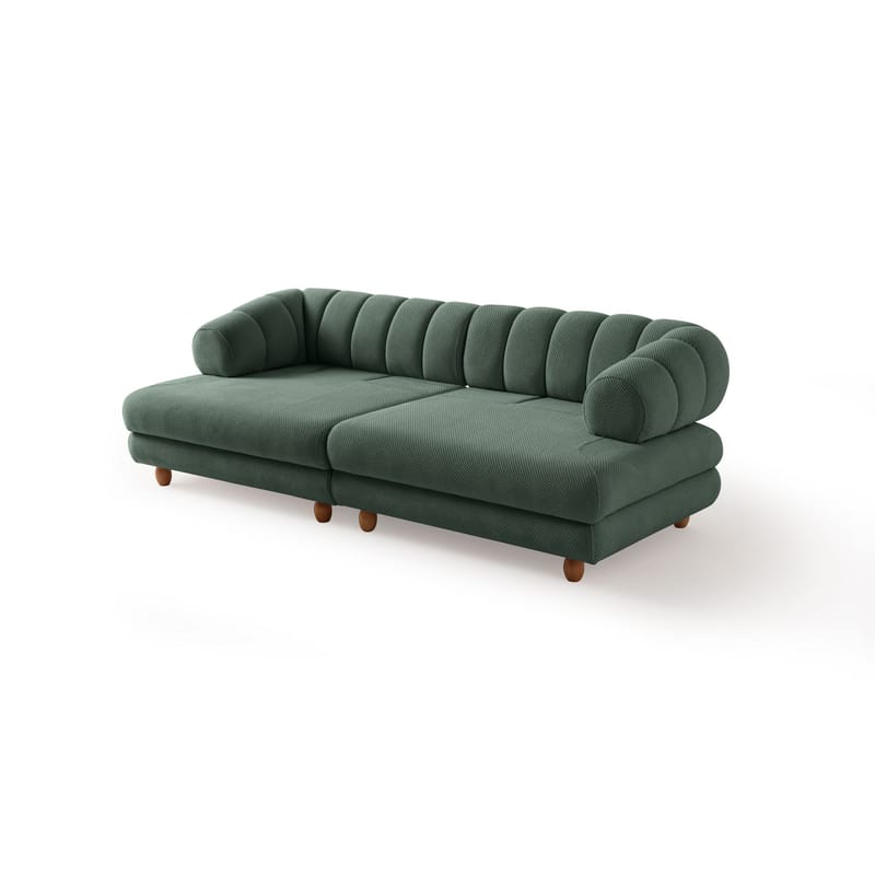 3-seters sofa Atelier Del Sofa Gloria (240 x 80 x 95 cm) Grønn - Grønn - Møbler - Sofaer - 3 seter sofa