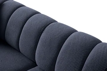3-seters sofa Atelier Del Sofa Gloria (240 x 80 x 95 cm) Navy Blue - Navy Blue - Møbler - Sofaer - 3 seter sofa