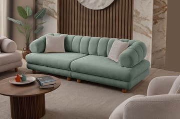 3-seters sofa Atelier Del Sofa Gloria (240 x 80 x 95 cm) Sea Green - Sea Green - Møbler - Sofaer - 3 seter sofa