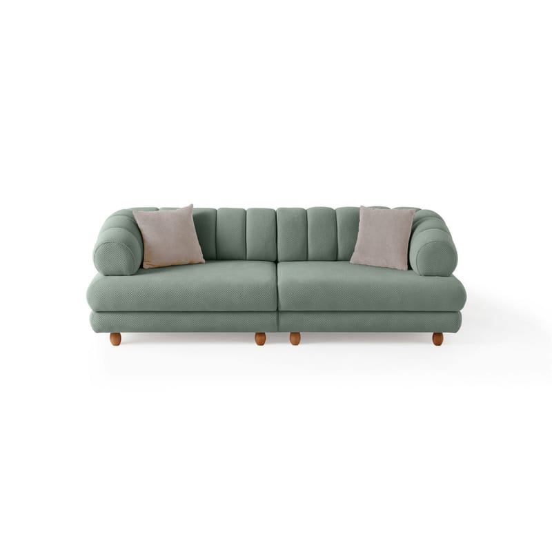 3-seters sofa Atelier Del Sofa Gloria (240 x 80 x 95 cm) Sea Green - Sea Green - Møbler - Sofaer - 3 seter sofa