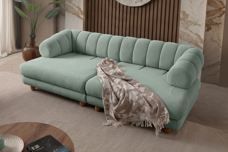 3-seters sofa Atelier Del Sofa Gloria (240 x 80 x 95 cm) Sea Green - Sea Green - Møbler - Sofaer - 3 seter sofa