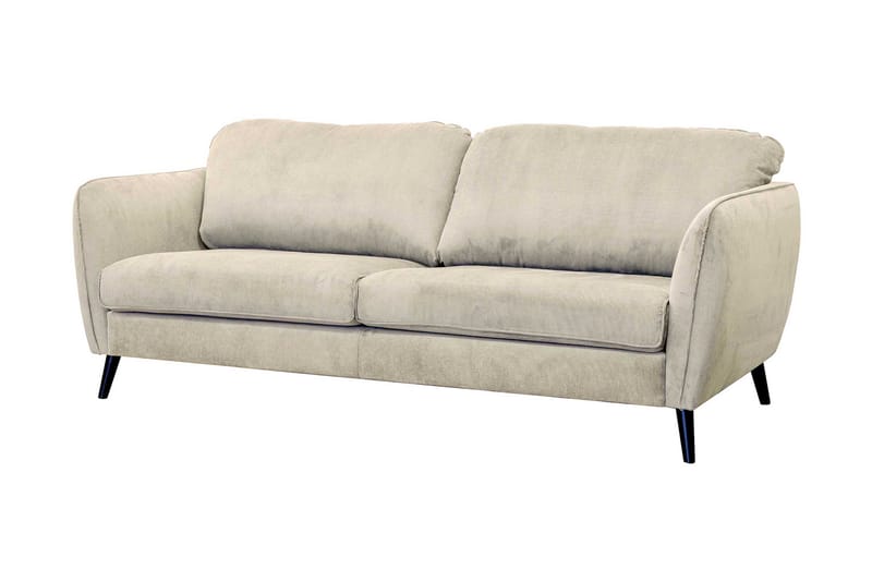 3-seters Sofa Atsetersa - Beige - 3 seter sofa