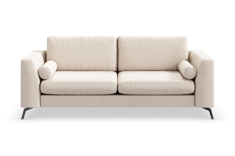 3-seters Sofa Friday Lyx - Beige / Svart - 3 seter sofa