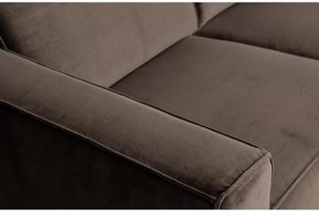 3-seters Sofa Nowell - Brun - Møbler - Sofaer - 3 seter sofa