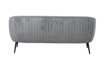 Accent 3-seter Dyp Sofa 179 cm i Stoff - Grå - Møbler - Sofaer - 3 seter sofa