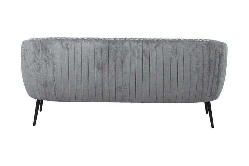 Accent Sofa Grå - Møbler - Sofaer - 3 seter sofa