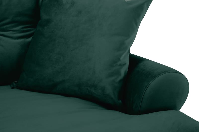 Andrew 3-seters Fløyelssofa - Grønn - Møbler - Sofaer - Howard-sofaer