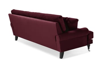 Andrew 3-seters Fløyelssofa - Lilla - Møbler - Sofaer - Fløyelssofaer