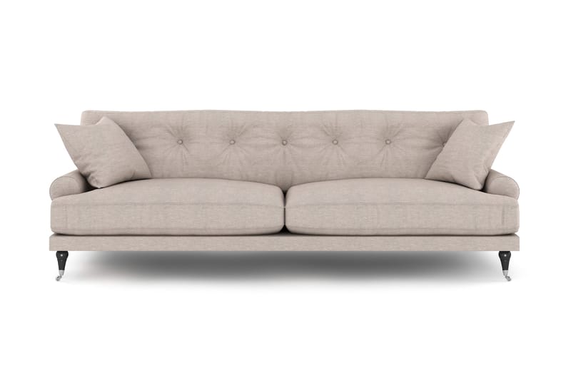 Andrew 3-seters Stoffsofa - Beige - Møbler - Sofaer - Howard-sofaer
