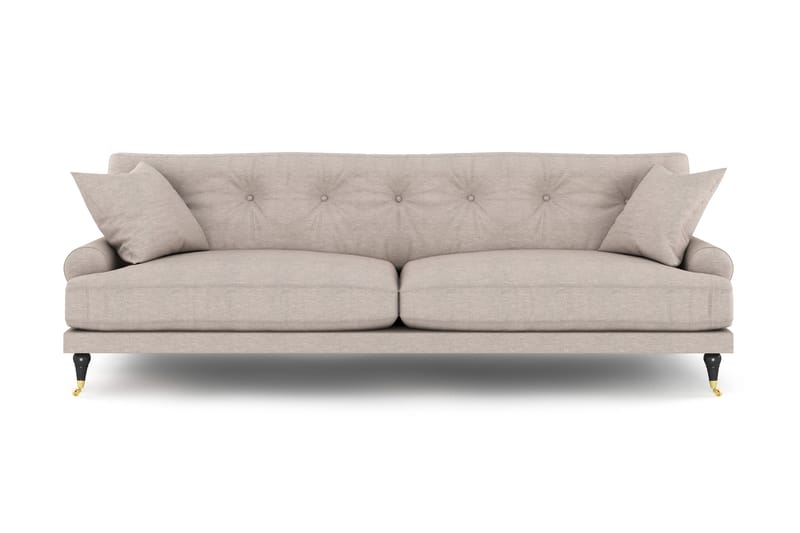 Andrew 3-seters Stoffsofa - Beige - Møbler - Sofaer - Howard-sofaer