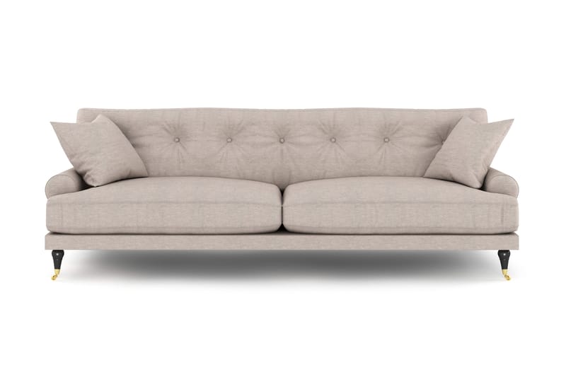 Andrew 3-seters Stoffsofa, Beige
