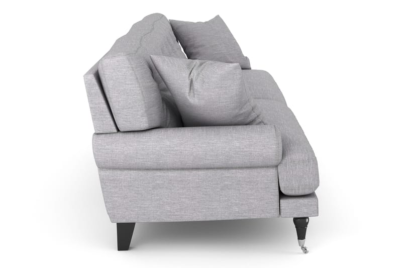 Andrew 3-seters Stoffsofa - Grå - Møbler - Sofaer - Howard-sofaer