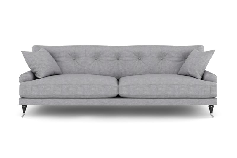 Andrew 3-seters Stoffsofa - Grå - Møbler - Sofaer - Howard-sofaer