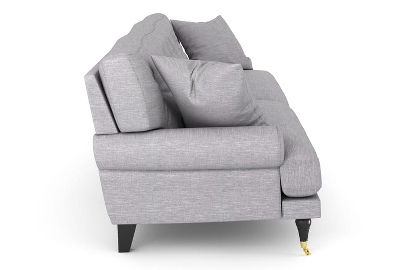Andrew 3-seters Stoffsofa - Grå - Møbler - Sofaer - Howard-sofaer